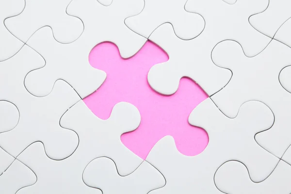 stock image Puzzle with missing piece