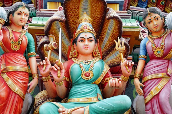 Statua del tempio indù — Foto Stock