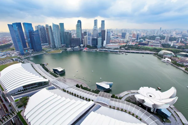 stock image Skyline of Singapore