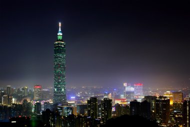 Taipei city gece çekimi