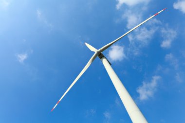 Wind turbine clipart