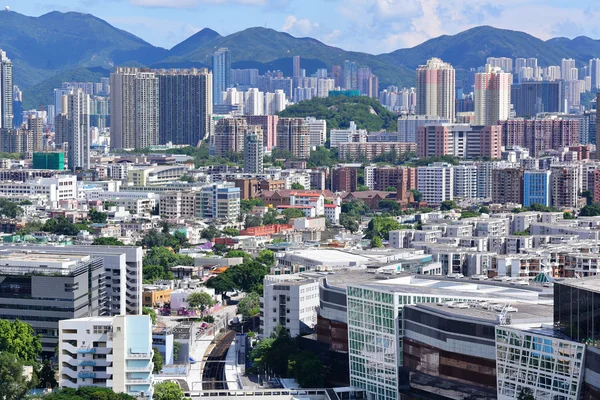 stock image Downtown of Hong Kong city