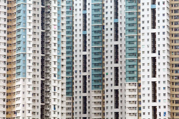 Edificio de apartamentos públicos en Hong Kong — Foto de Stock