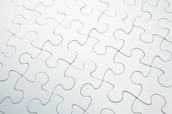 Witte puzzel — Stockfoto