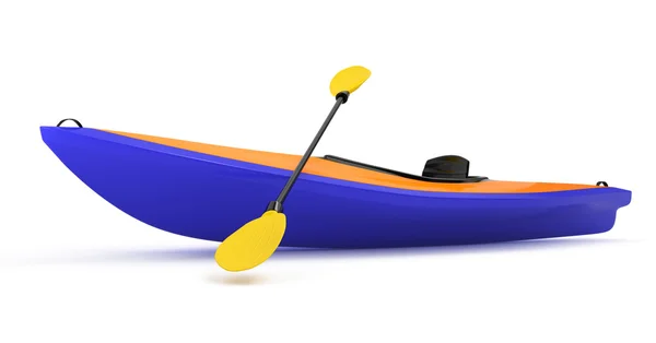 Kayak su bianco — Foto Stock