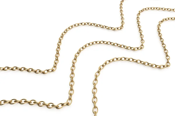 Gold chains — Stock Photo, Image