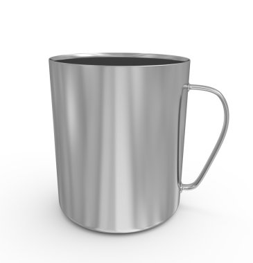 Metal mug clipart