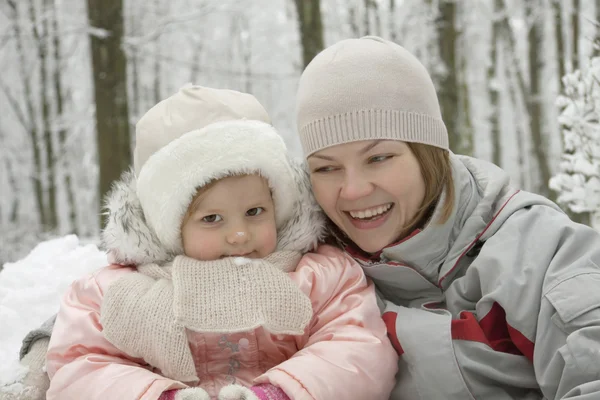 Winter genoegens — Stockfoto