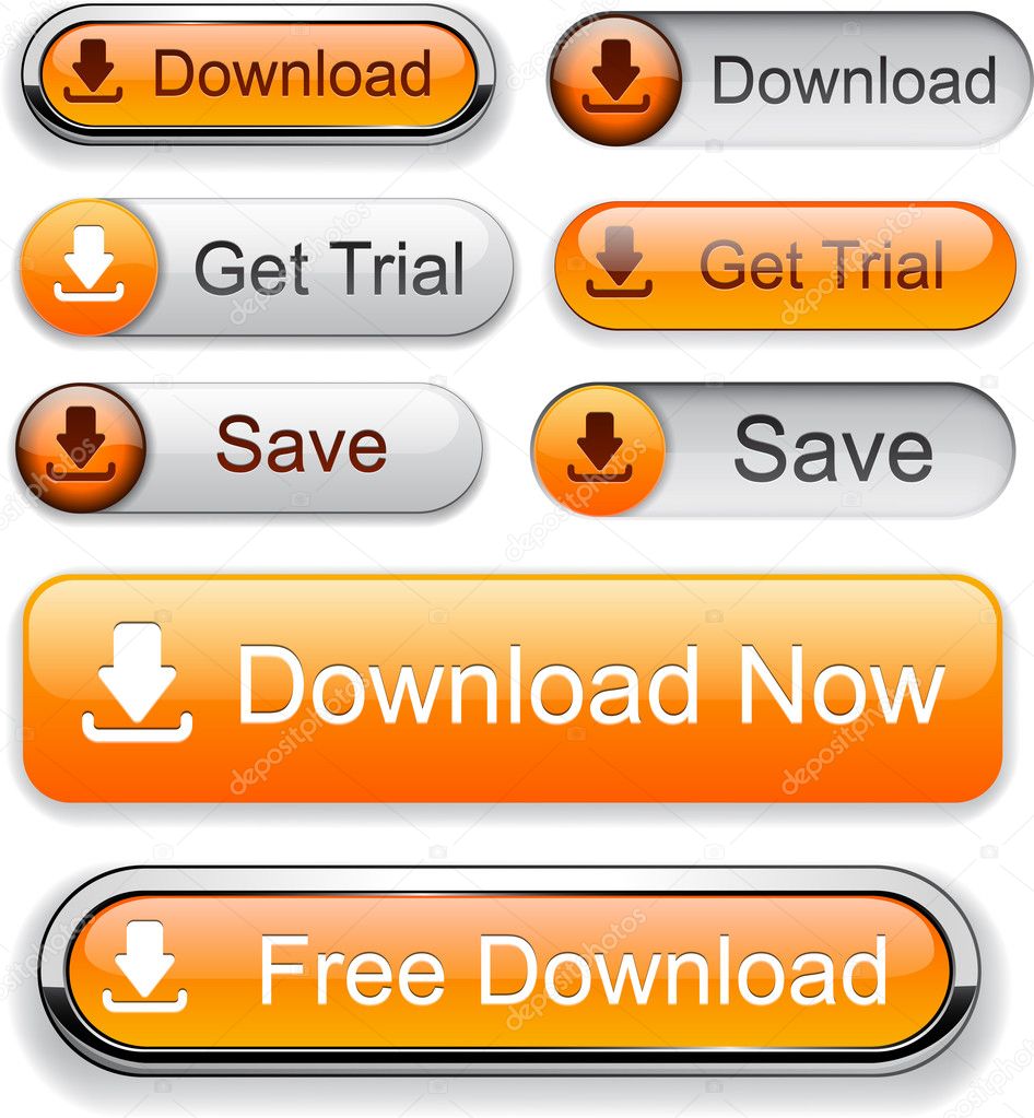 Download high-detailed modern buttons.
