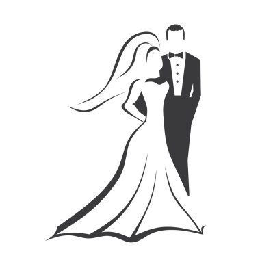 Free Free Wedding Couple Svg 408 SVG PNG EPS DXF File