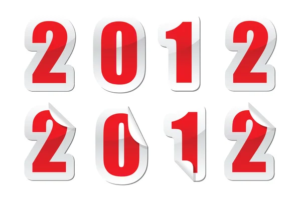 2012 új év — Stock Vector