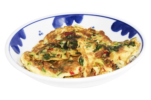 stock image Asian egg omelette