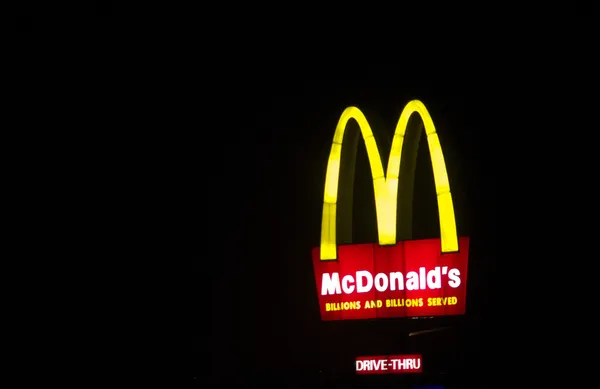 McDonalds teken — Stockfoto