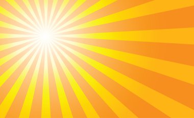 summer sunburst clipart