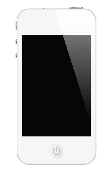 IPhone Style Isolated On White — Stock Vector