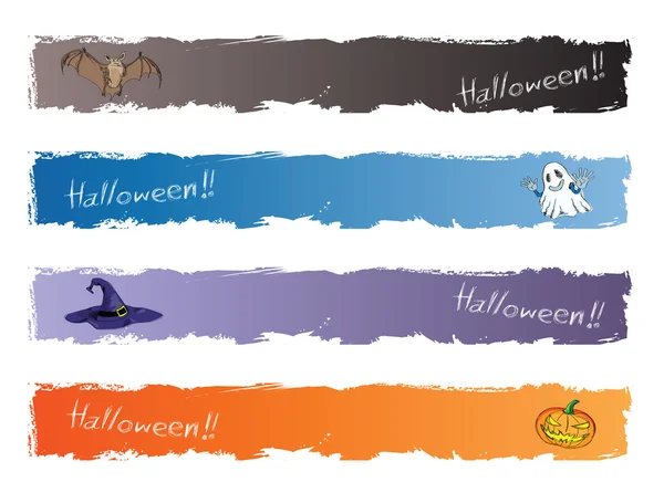 Banner de Halloween — Archivo Imágenes Vectoriales