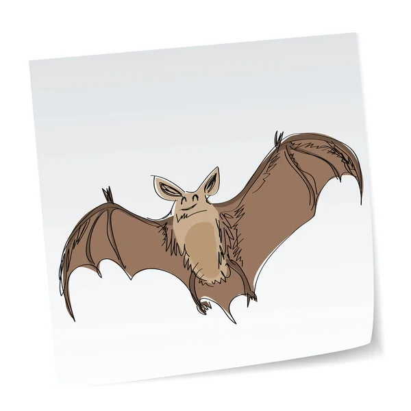 Halloween vleermuis — Stockvector