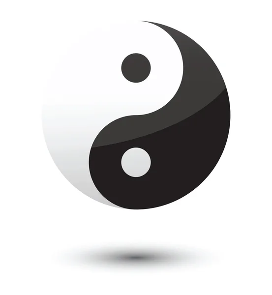 stock vector yin yang symbol