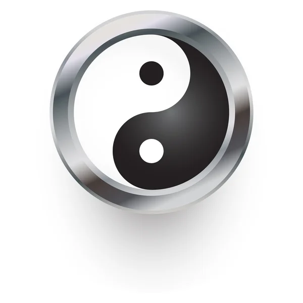 Yin Yang simbol — Vector de stoc