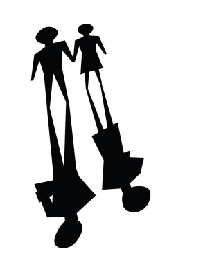 broken relationsip, divorce concepts clipart