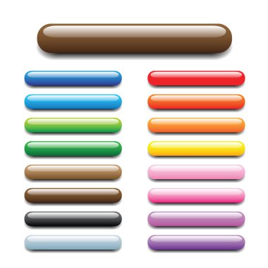 bar tube buttons clipart