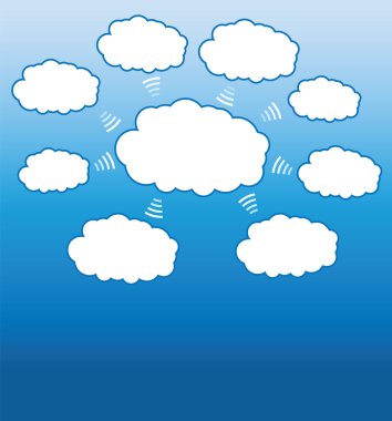 cloud computing clipart