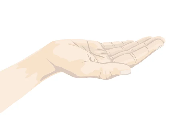 Hand — Stockvector