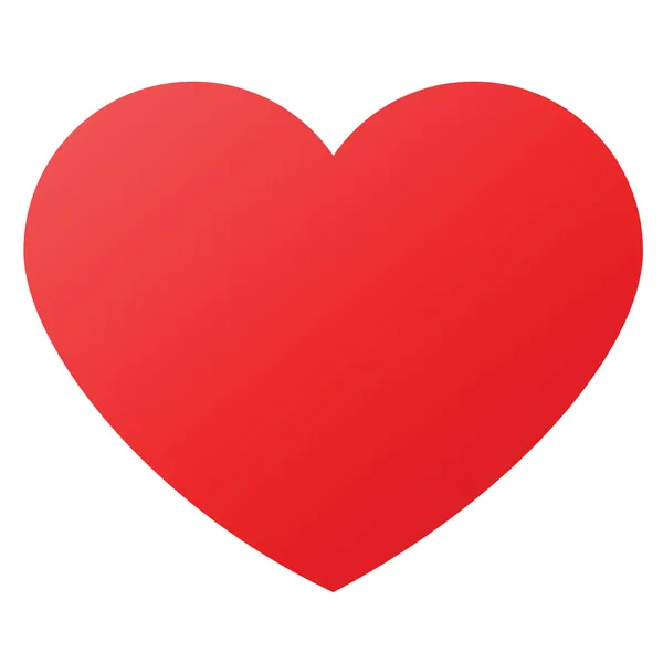 Tvar srdce pro lásku symboly — Stockový vektor