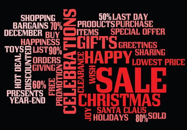 圣诞销售背景 — 图库矢量图片