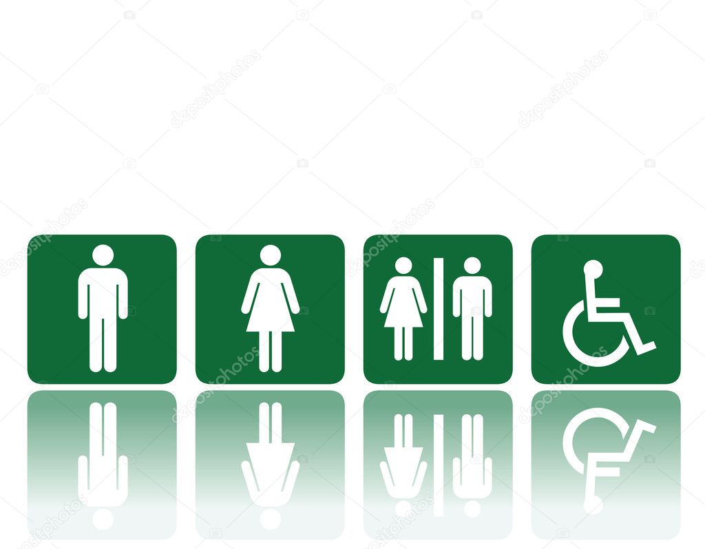 toilets signs