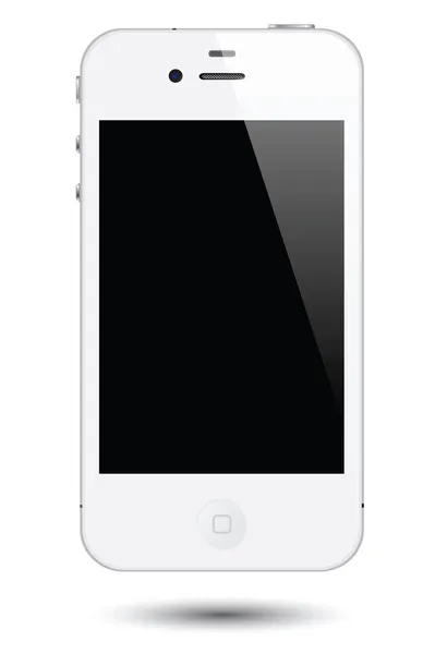 IPhone estilo aislado en blanco — Vector de stock