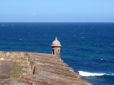 Watchtowe Garitas fort üzerinde seyir