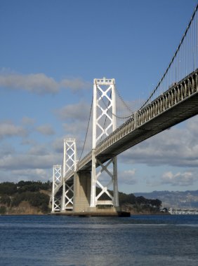 San Francisco Bay Bridge and Bay clipart