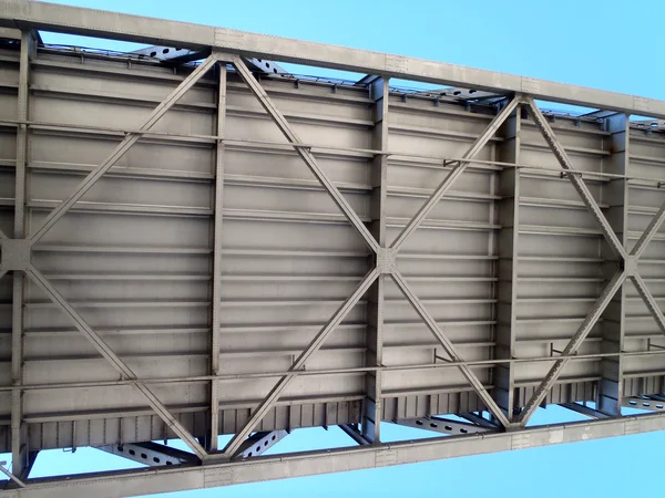 Onderzijde van de baai brug — Stockfoto