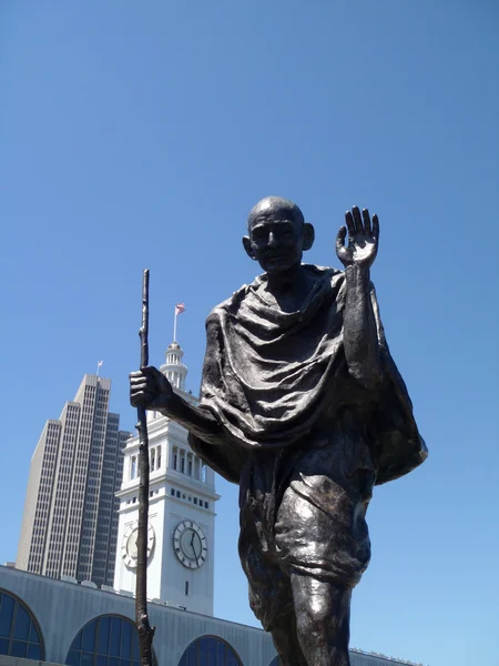 Statue von Gandi — Stockfoto