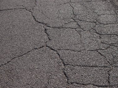 kırık asfalt desen