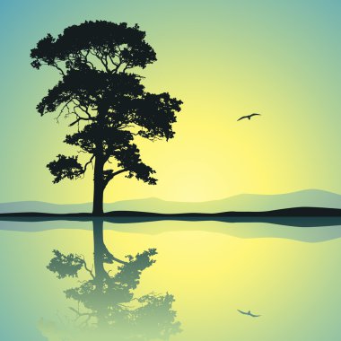 Lone Tree clipart