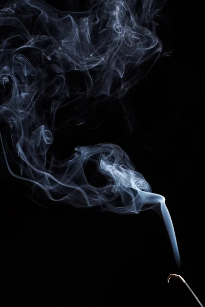 Καπνού από λιβάνι stick Περίληψη — Φωτογραφία Αρχείου