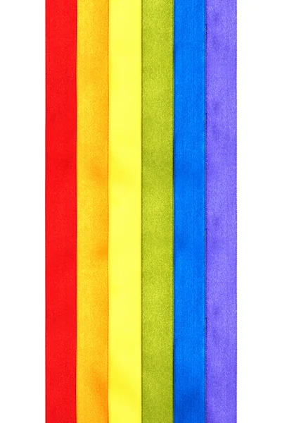 Bandiera arcobaleno — Foto Stock