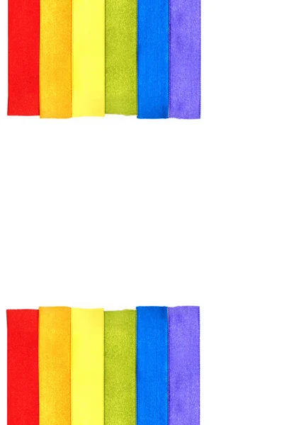 Bandera del arco iris — Foto de Stock