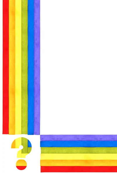 Regnbågsflaggan — Stockfoto