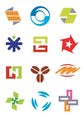 Creative_design_symbols_icons clipart