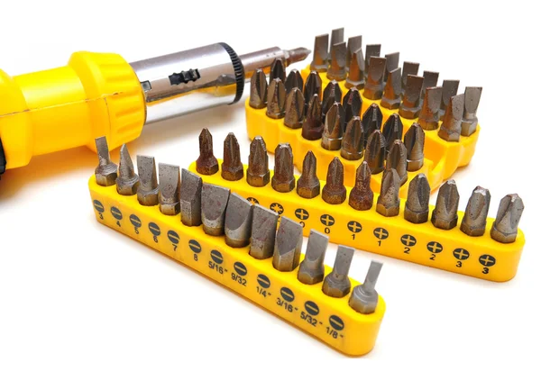 stock image Screwdriver and bits