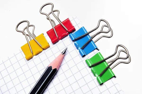 Paper Clips Stock Image