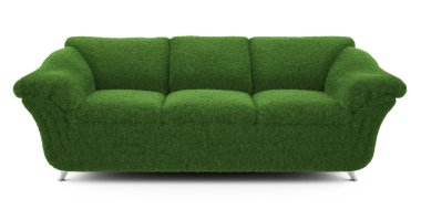 Sofa grass clipart