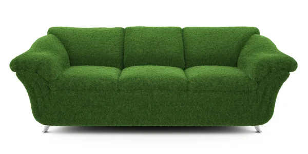 Sofa grass — Stock Photo, Image