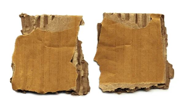 Old Cardboard Scraps — Stock Photo, Image