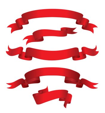 Red Banners clipart