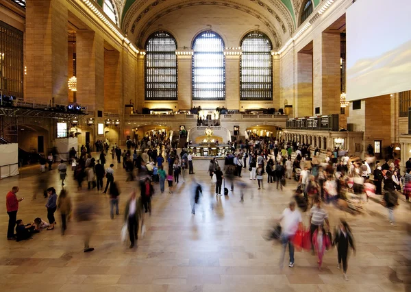 Grand Central estación de tren sala de billetes — Foto de Stock
