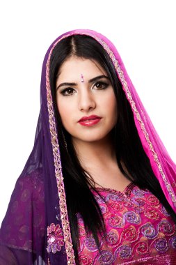 güzel bir Hint hindu kadın